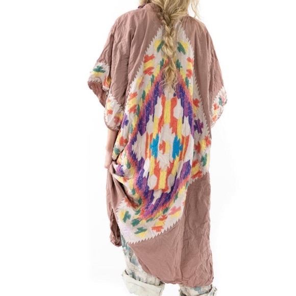 💜NWT MAGNOLIA PEARL QUILTWORK SINCHU KIMONO💜 - Picture 2 of 7